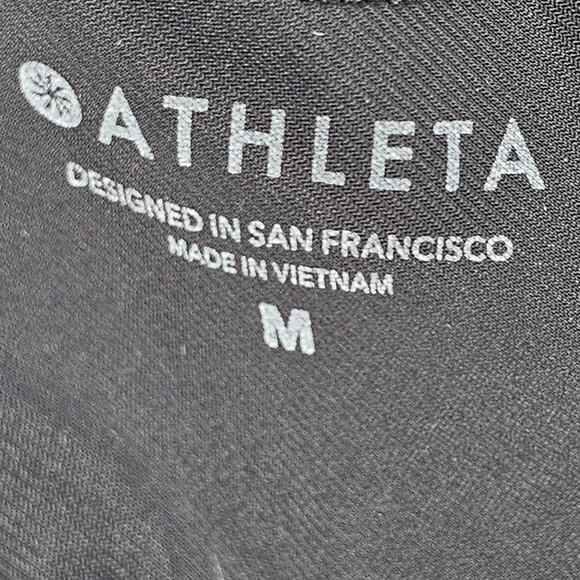 Athleta Black Offshore Paddle One-Piece High Neck Halter Swimsuit Medium - Picture 10 of 15